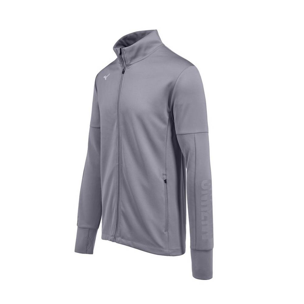 Chaqueta Mizuno Alpha Quest Hombre Gris Comprar SQRZ-19540